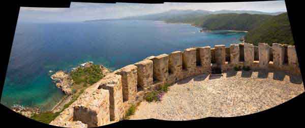 Corse : Capo di Muro : tour génoise