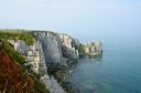 Etretat : promenade d'Amont, porte d'Amont