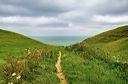 Etretat : promenade d'Amont, Bénouville