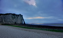 Etretat : Pose longue sur l'Arche et l'Aiguille