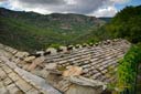 toîture en lauzes à Thines (Ardèche)