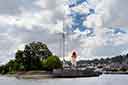 Honfleur, phare à l'entrée du port